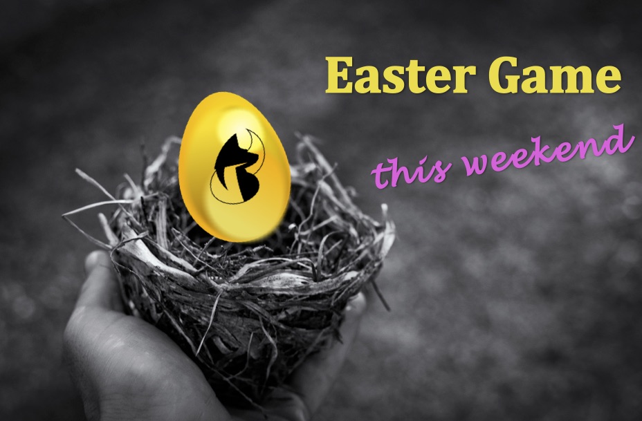 We organize an EASTER GAME this weekend