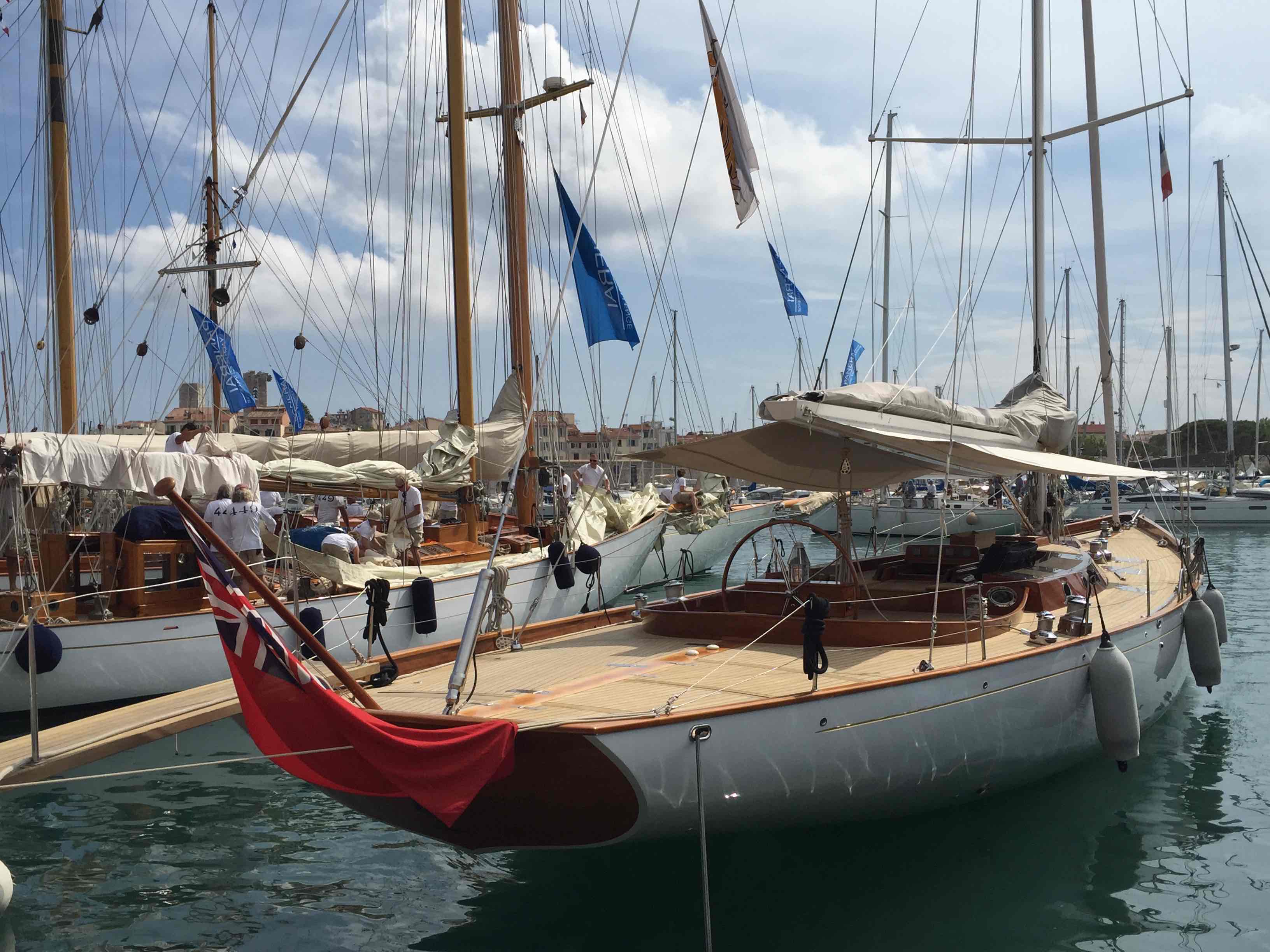 A spectacular regatta...Les Voiles d'Antibes